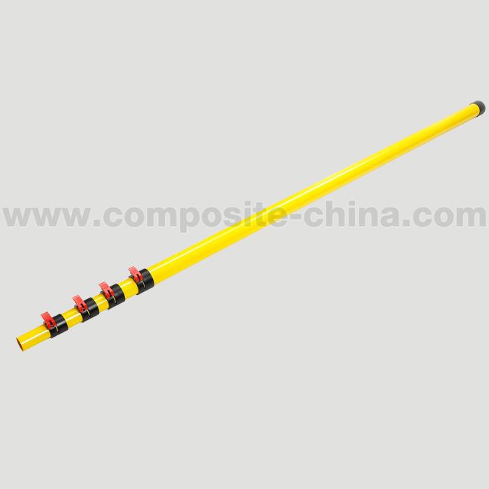 Tiang Penyelamat Teleskopik Fiberglass